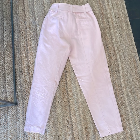 Joie Belted Jun Crop Dress Pants, Size 4 - Picture 5 of 6